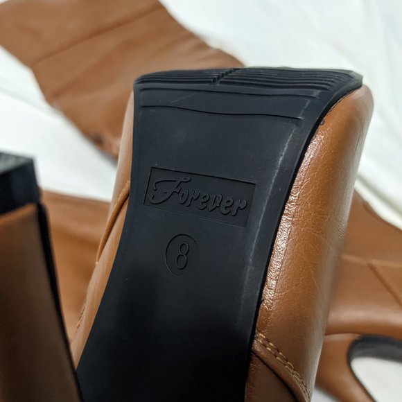 Knee High Heeled Stiletto Zip-up Boots - Picture 2 of 10